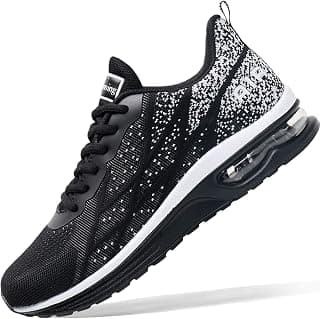 Air Running Tennis Shoes for Men Lightweight Non Slip Sport Gym Walking Shoes Sneakers,Size US 7-12.5…