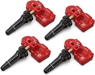 MORESENSOR Signature Series 315MHz TPMS Tire Pressure Sensor 4-Pack | Preprogrammed for Select 120+ American Brand Models | Replacement for 6F2Z-1A189-A 7L1Z-1A189-A | Snap-in | NX-S042-SN-4