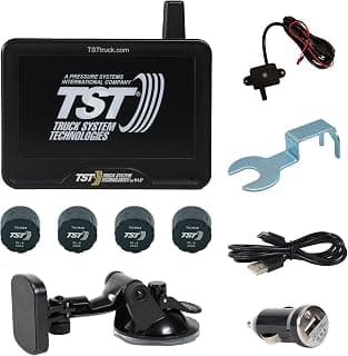 770 Series - 4 RV Cap Sensor TPMS System with Color Touchscreen Display