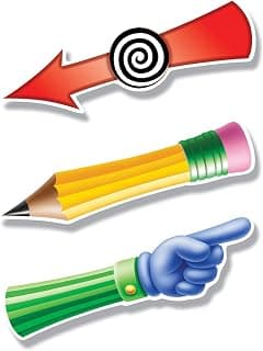 Educational Insights 1768 Spinzone Magnetic Whiteboard Spinners