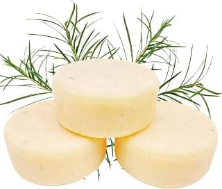Zero Waste Natural Dish Soap Bar (Pack of 3 Bars) - Solid Vegan Dishwashing Block - Cold Processed, Eco Friendly Plastic Free Packaging with Sustainable Organic Ingredients for Kitchen Camping