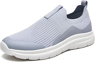 Men's Walking Shoes Lightweight Sport Athletic Sneakers Slip On Driving Sneakers