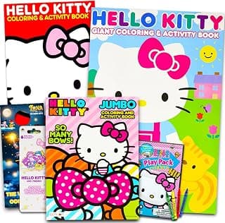 Hello Kitty 144 Page Coloring & Activity Book With Stickers.
