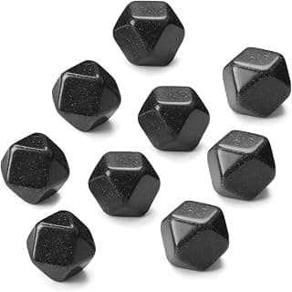 Outset 76435 Chillware Whiskey Stones, Granite, Set of 9, Silver