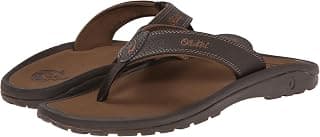 Ohana Men's Beach Sandals, Quick-Dry Flip-Flop Slides, Water Resistant & Lightweight, Compression Molded Footbed & Ultra-Soft Comfort Fit