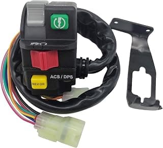 M MATI Left Handlebar Control Switch Start Run Off Headlight Reverse ACS DPS for Can-Am ATV Outlander 400 500 650 800 1000 6X6 Renegade 800 1000 XXC 703500920