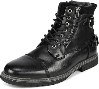 Men's Slip on Chelsea Dress Boots Leather Lined Oxford Ankle Boot