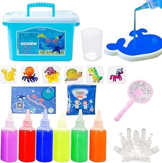 Creative 3D Magic Gels | DIY Sea Life Creature Toys,Kids Handmade Water Toys, to Make Your Own Fantastic Colorful Toy Figures Riastvy