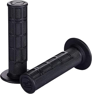 7/8'' ATV Grips Universal Handlebar Grips Soft Rubber Motorcycle Grip for ATV Polaris Thumb Throttle Kid Youth 4 Wheeler Quad 400ex