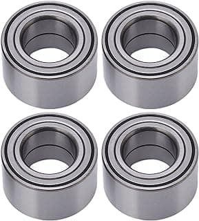 Wheel Bearing Seal Kit 93305 00601 00 4Pcs Front Rear Wheel Bearing for Grizzly YFM 550 660 700 2003‑2018 Wheel Bearing Seal