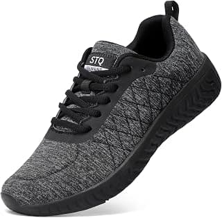 Running Shoes for Women Lace Up Lightweight Breathable Tennis Shoes