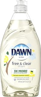 Dawn Ultra Pure Essentials Dish Detergent Lemon Scent