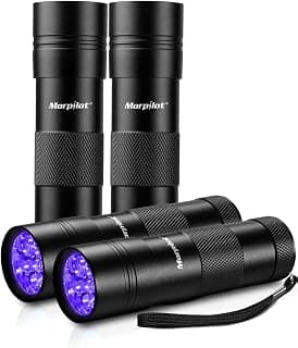 Morpilot Blacklight Flashlights Black Light Flashlight Mini