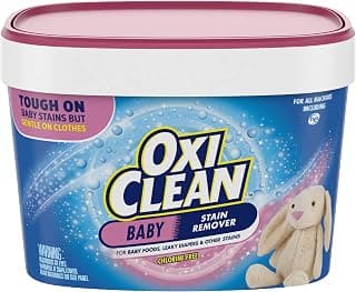OxiClean Baby Stain Fighter, Soaker, 3 lb Tub Baby stain Soaker