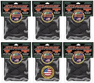 Jetz-Scrubz Original Rectangle Kitchen Scrubber Sponge, Value Pack (6 Pack)