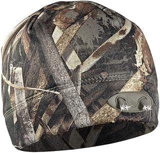 POWERCAP LED Beanie Cap 35/55 Ultra-Bright Hands Free LED Lighted Battery Powered Headlamp Hat - Compression Fleece