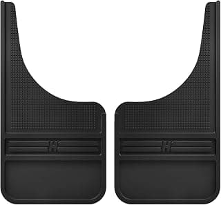 Husky Liners 55000 Black Universal Front Mud Flap Without Weight, 1 Pack