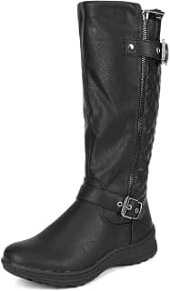 Women’s Fur Lined Flat Winter Knee High Boots