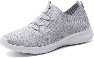 Women's Slip On Walking Shoes Lightweight Running Memory Foam Sneakers