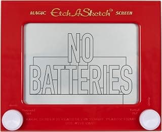 Etch A Sketch, Classic Red Drawing Retro Toy with Magic Screen, for Ages 3 and Up