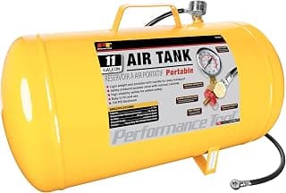 PERFORMANCE TOOL W10011 Wilmar 11 Gallon Air Tank 11-Gallon Portable Air Tank