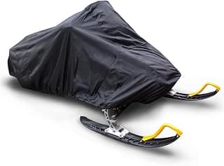 Budge SM-4 Sportsman Snowmobile Cover, Waterproof, Fits up to 145", Black, X-Large