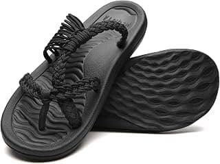 Women's flip Flops Sandals Arch Support,Comfortable Walking Sandals,Water Sandals Perfect for The Beach/Long Walks/Poolside