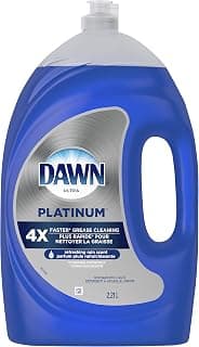 Dawn Platinum Dish Soap Refill, Dishwashing Liquid, Refreshing Rain Scent, 2.21 L