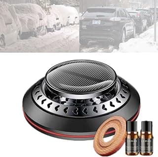Bikenda Electromagnetic Molecular Interference Antifreeze Snow Removal Instrument, Vehicle Microwave Molecular Deicing Instrument, Car Diffusers for Essential Oils (Black)