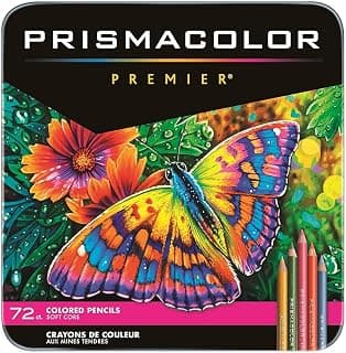 Prismacolor Premier Colored Pencils | Art Supplies for Drawing, Sketching, Adult Coloring | Soft Core Color Pencils, 72 Pack