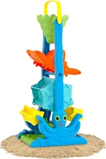 Melissa & Doug Seaside Sidekicks Sand-and-Water Sifting Funnel, Great Gift for Girls and Boys – Best for 2, 3, and 4 Year Olds , White