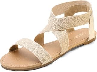 womens Elatica-6 flat sandal
