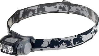 Wakeman 75-HL1004 Lightweight LED Headlamp with 3 Modes and 100 Lumen CREE Light Bulbs, Black