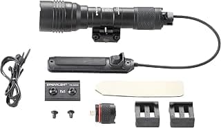 Streamlight 88066 Pro Tac Rail Mount HL-X 1000-Lumen Professional Tactical Flashlight with High/Low/Strobe Dual Fuel, Black