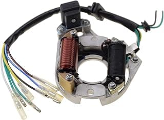 GOOFIT 2-Coil Magneto Stator for 50cc 70cc 90cc 110cc 125cc Kick Start ATV Dirt Bike and Go Kart
