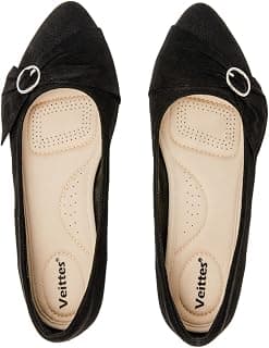 Women's Suede Office Classic Wide Width Flat Shoes.