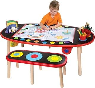 ALEX Toys - Young Artist Studio Super Art Table /W Paper Roll -Wood 711W