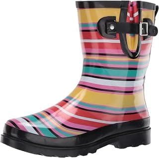 womens Waterproof Mid Rain Boot Rain Boot