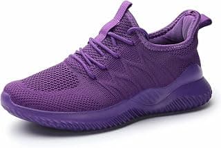 Women's Ladies Tennis Shoes Running Walking Sneakers Work Casual Comfor Lightweight Non-Slip Gym Trainers
