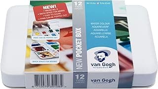 Van Gogh 12 Pan Watercolor Pocket Box