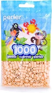 Perler Beads Fuse Beads for Crafts, 1000 pcs, Peach