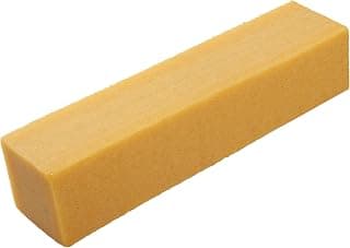 Cleaning Eraser Stick Small 1-1/2” x 1-1/2" x 7-7/8" Made from Natural Rubber for Removing Dust and Build up from Abrasive Belts • Sanding Discs • Drum Sanders • Grip Tape and Skateboard Grip Surfaces