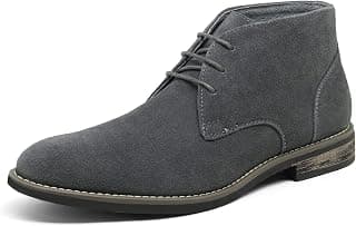 Men's Suede Leather Chukka Desert Dress Ankle Boots