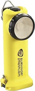 Streamlight 90541 Survivor LED Right Angle Flashlight, 6-3/4-Inch, Yellow - 175 Lumens