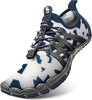 Water Shoes Men, Unisex Barefoot Aqua Shoes for Men Women Hiking Swimming Shoe