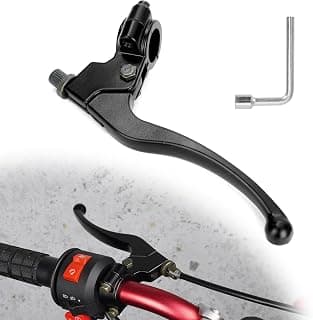 7/8" 22mm Left Clutch Handle Lever,Motorcycle Clutch Lever Kit Replacement for CRF80 XR200 SSR 125cc Coolster XR 80 100 Roketa Baja Motocross Parts Pit Dirt Bike