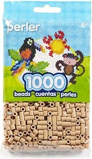Perler Bead Bag, Tan