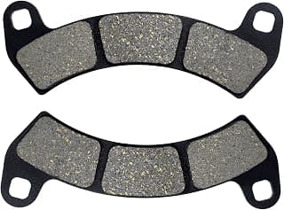 AHL Semi-metallic Front Brake Pads Set 2206231 for POLARIS RZR XP Turbo 2016/RZR XP 4 Turbo 2016/RZR XP Turbo 2017-2020/RZR XP Pro Turbo 2020/RZR XP Turbo Latin 2018/RZR XP Turbo MD 2017-2018