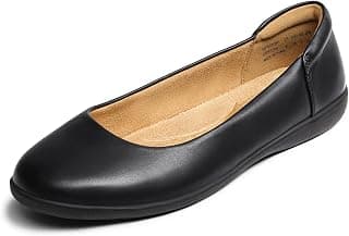 Women’s Comfortable Ballet Dressy Work Flats,Round Toe Slip on Office Shoes