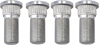 4 Pack M10 Trailer Wheel Studs for Suspension Hub M10x1.25 Thread